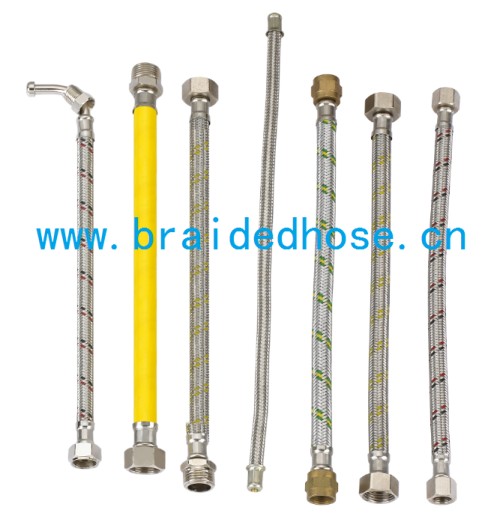 Timothy Holding Braided Hose